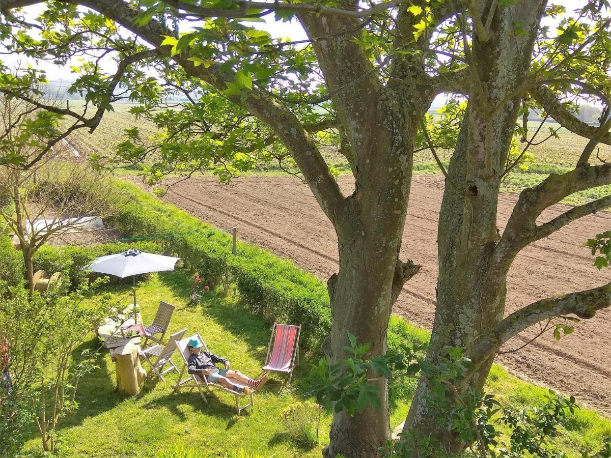 Cléder La Grange Aux Lievres, Gites Kerdoel מראה חיצוני תמונה