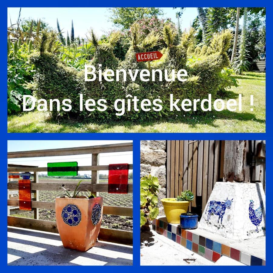 Cléder La Grange Aux Lievres, Gites Kerdoel מראה חיצוני תמונה